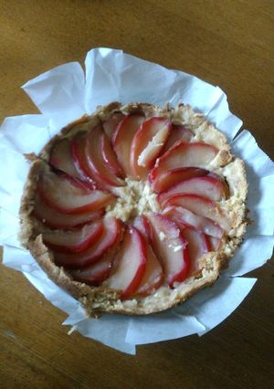 季節のりんごカスタードタルトケーキ☆QC-レシピのメイン写真
