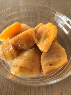 柿のコンポート-レシピのメイン写真