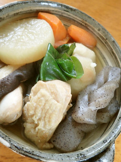 鶏肉と秋の野菜の薄味煮つけ-レシピのメイン写真