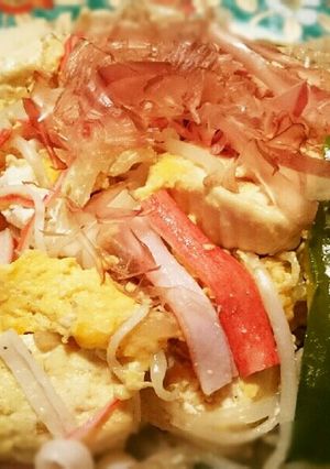もやし豆腐のカニかまチャンプル-レシピのメイン写真