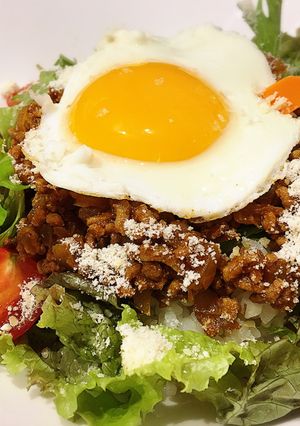 優しい味♫野菜たっぷりタコライス-レシピのメイン写真