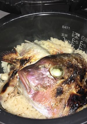 鯛の頭で絶品鯛めし☆-レシピのメイン写真