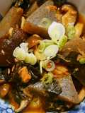 簡単！朝食にも！蒟蒻とツナとワカメの煮物