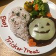 Halloweenハンバーグプレート
