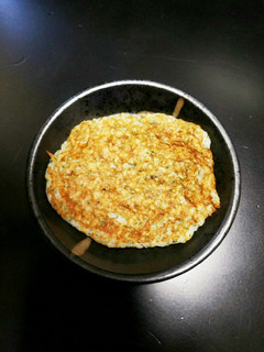離乳食に!混ぜて焼くだけ!納豆山芋お焼き-レシピのメイン写真