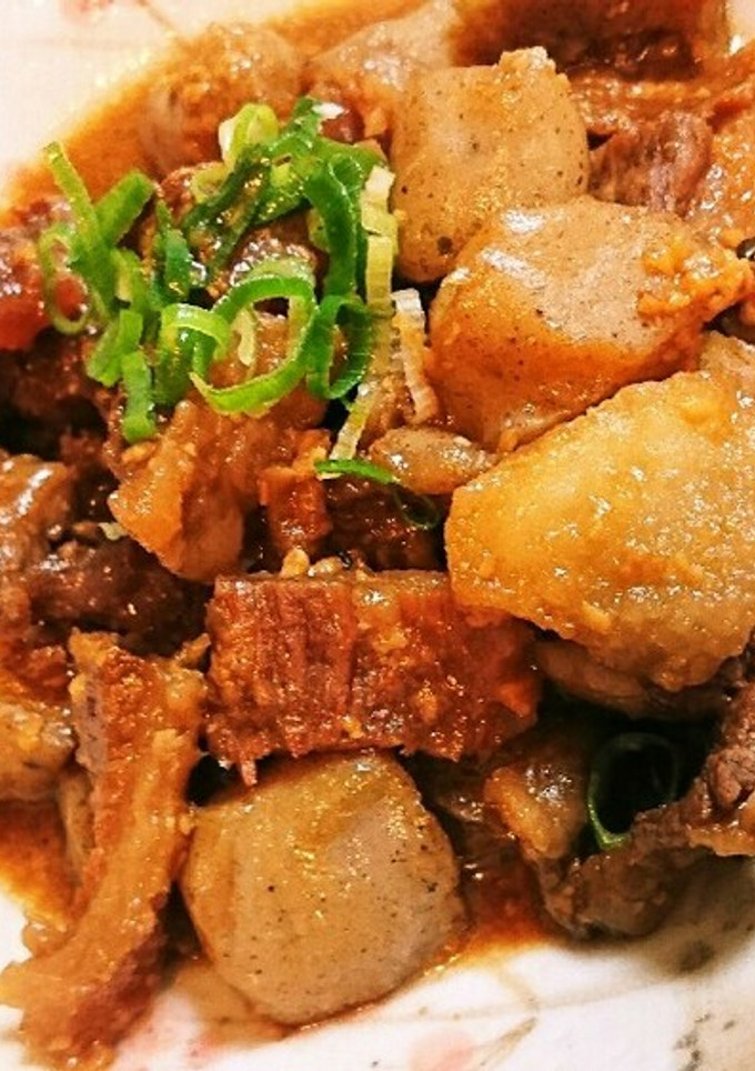 お店の味☆簡単！牛すじ煮込み☆どて焼き-レシピのメイン写真