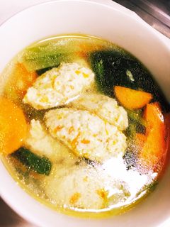 体暖まる♡生姜たっぷり鶏団子スープ-レシピのメイン写真