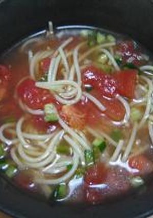 ガスパチョ風～冷製パスタ～-レシピのメイン写真
