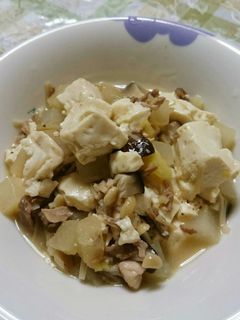 和風です!あっさり味噌マーボー豆腐☆-レシピのメイン写真