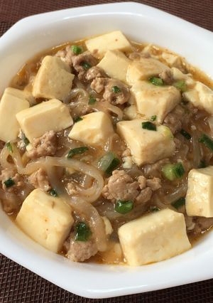 麻婆豆腐&糸こんにゃく-レシピのメイン写真
