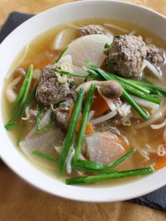 肉だしがっつり、食べるスープ!-レシピのメイン写真