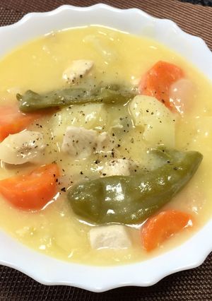 簡単!野菜たっぷりシチュー-レシピのメイン写真
