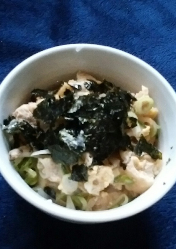 きのこのたまご丼-レシピのメイン写真