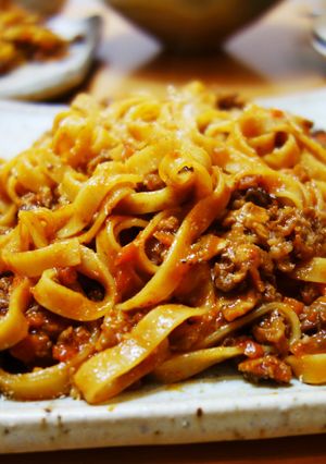 超あらびきミートソース！肉の食感保証付き-レシピのメイン写真