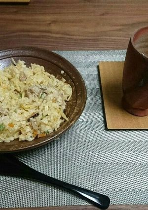 ペペロンチーノライス-レシピのメイン写真