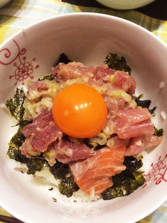 ふつう…?塩ダレで海鮮丼でしょ普通は!!-レシピのメイン写真