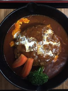 煮込みハンバーグ-レシピのメイン写真