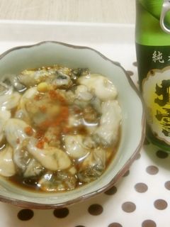 生牡蠣(かき)のポンズおろし和え-レシピのメイン写真