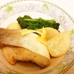 รูปของ だしがしみしみ～☆鰤とカブの煮つけ