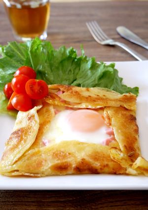 小麦粉でカリカリガレット-レシピのメイン写真