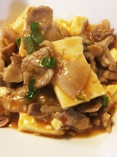 豚こまマーボー(麻婆豆腐)-レシピのメイン写真