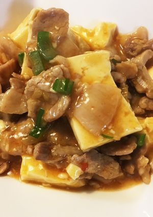 豚こまマーボー（麻婆豆腐）-レシピのメイン写真