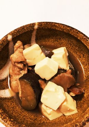 心も身体も温まる、豆腐入り煮びたし*:.-レシピのメイン写真