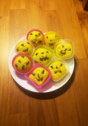 かばちゃの蒸しパン ホットケーキミックス-レシピのメイン写真