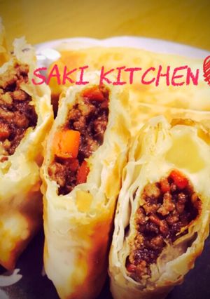 ♡カレーチーズの春巻き♡-レシピのメイン写真