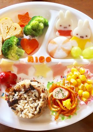2歳バースデープレート-レシピのメイン写真