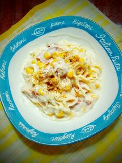 短時間で簡単クリームパスタ!-レシピのメイン写真