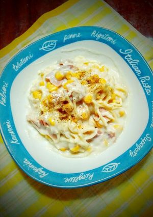 短時間で簡単クリームパスタ！-レシピのメイン写真