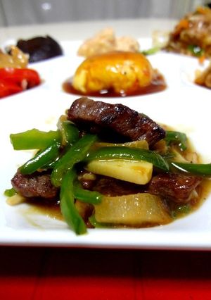 おひとりさまの青椒肉絲-レシピのメイン写真