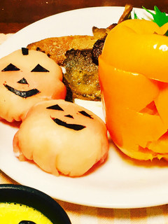 簡単★ハロウィン仕様 手毬寿司-レシピのメイン写真