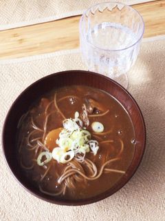 あごだしで和風カレー蕎麦-レシピのメイン写真