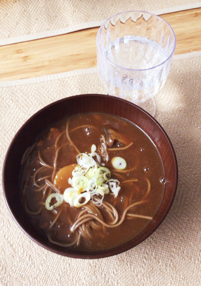 あごだしで和風カレー蕎麦-レシピのメイン写真