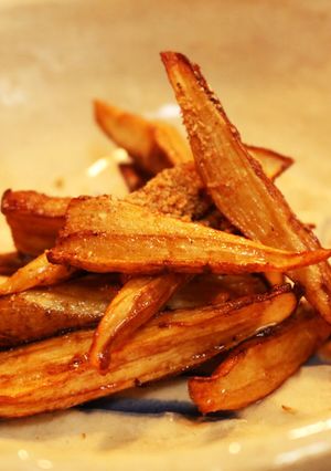 カリカリ食感のゴボウの唐揚げ♪-レシピのメイン写真