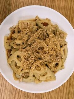 蓮根のきんぴら☆ご飯が進む♪おつまみにも-レシピのメイン写真