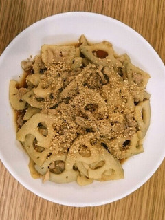蓮根のきんぴら☆ご飯が進む♪おつまみにも-レシピのメイン写真