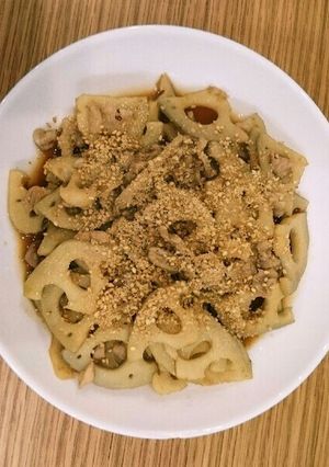 蓮根のきんぴら☆ご飯が進む♪おつまみにも-レシピのメイン写真