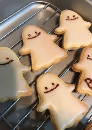 おばけアイシングクッキー-レシピのメイン写真