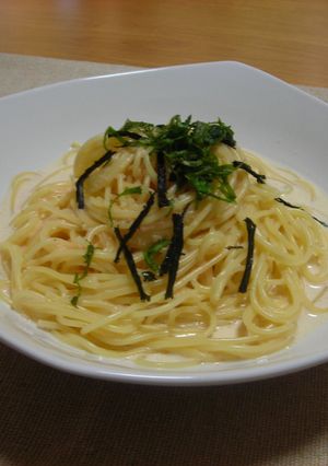 簡単♪早い♪めんたいクリームパスタ♪-レシピのメイン写真