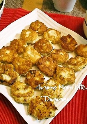 ガッツリ！木綿豆腐のチキンナゲット-レシピのメイン写真