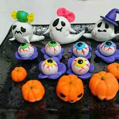 รูปของ ハロウィンケーキに可愛い子達♡
