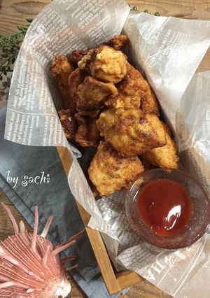 コツあり！鶏むね肉のジューシー唐揚げ-レシピのメイン写真