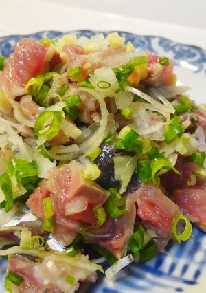 さんま・あじのたたき　我が家流-レシピのメイン写真