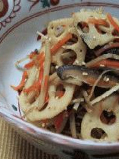 根菜の炒めなます-レシピのメイン写真