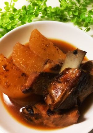 大根とスペアリブの煮物-レシピのメイン写真