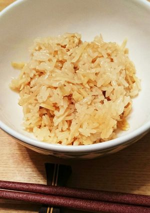 簡単美味しい！新生姜の炊き込みご飯-レシピのメイン写真