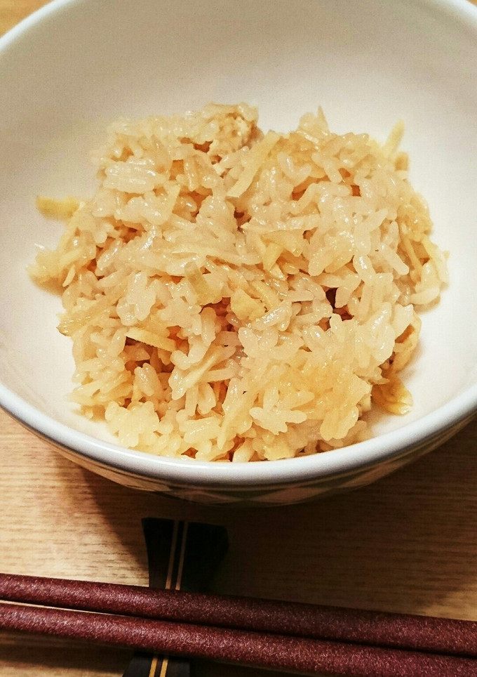 簡単美味しい！新生姜の炊き込みご飯-レシピのメイン写真